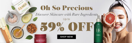 Oh So Precious! Discover Skincare with Rare Ingredients Up to 59% Off