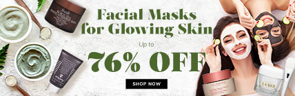 Facial Masks for Glowing Skin Up to 76% Off